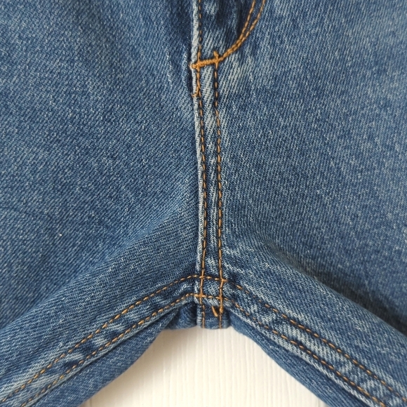 Rag & Bone Wren High Rise Slim Fit Straight Leg Ankle Cropped Jeans Huntley 29 - Picture 12 of 16